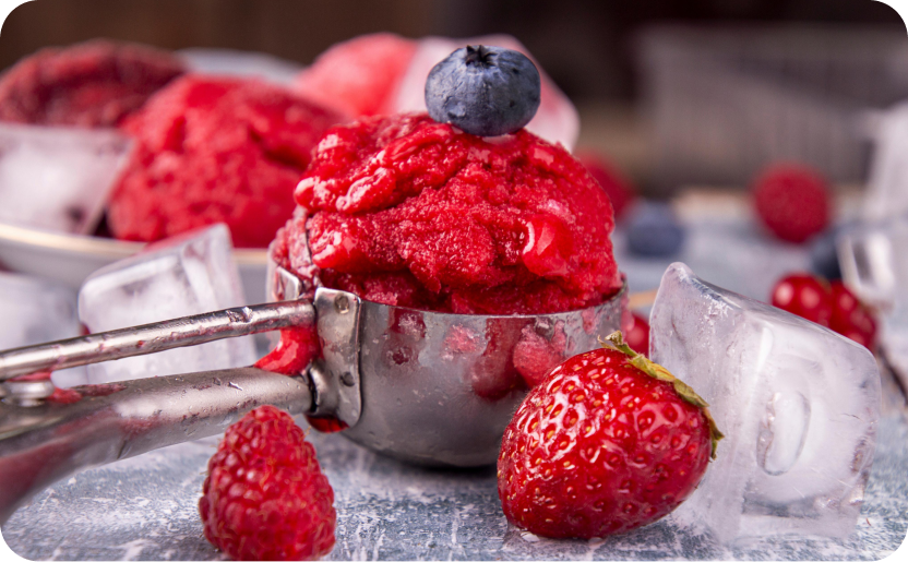 Immagine ricetta Gelato light ai frutti rossi