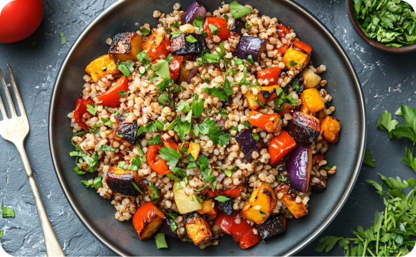 Immagine ricetta Grano saraceno alle verdure