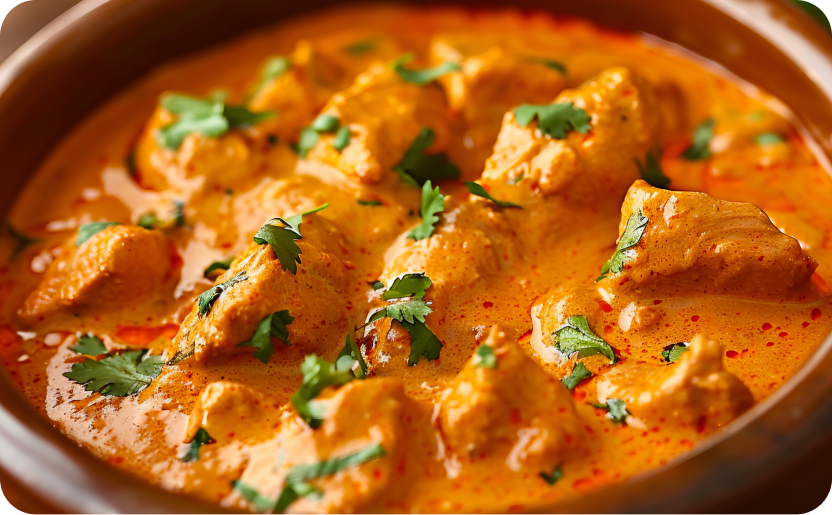 Immagine ricetta Pollo in gazpacho di peperoni